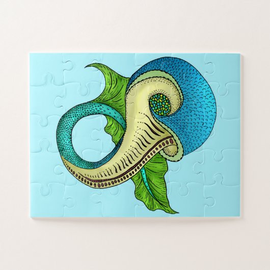 Odd Fish Puzzle Legpuzzel (Horizontaal)