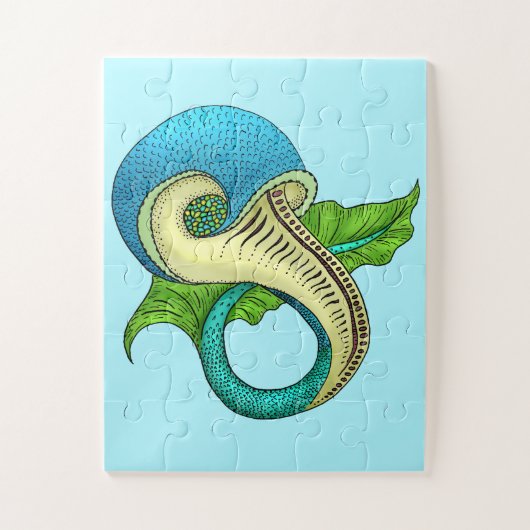 Odd Fish Puzzle Legpuzzel (Verticaal)