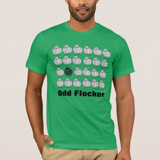 Odd Flocker Sheep T-Shirt (Voorkant)