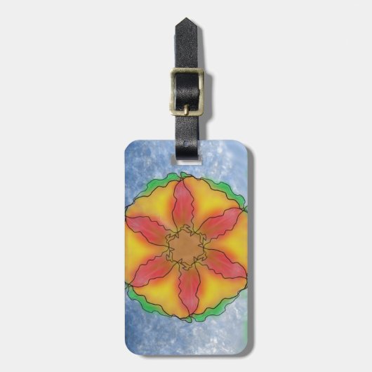 Odd Flower Bagagelabel (Voorkant verticaal)