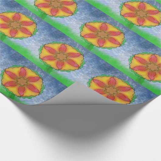 Odd Flower Cadeaupapier (Hoek)