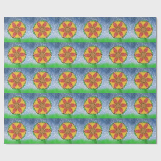 Odd Flower Cadeaupapier (Vlak)