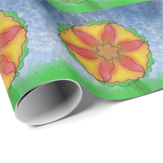 Odd Flower Cadeaupapier (Rol Hoek)