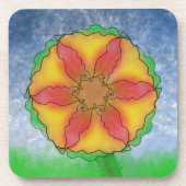 Odd Flower Drankjes Onderzetter (Voorkant)