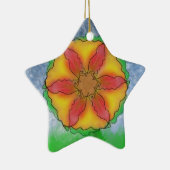 Odd Flower Keramisch Ornament (Rechts)