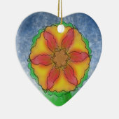 Odd Flower Keramisch Ornament (Rechts)