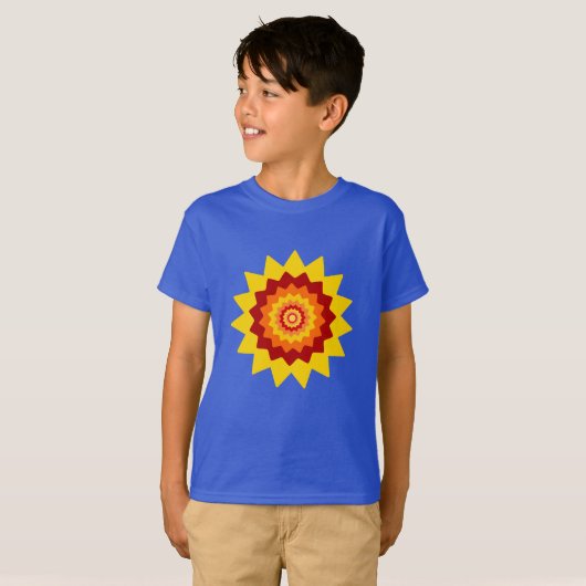 Odd Flower Kinder T-shirt (Voorkant volledig)