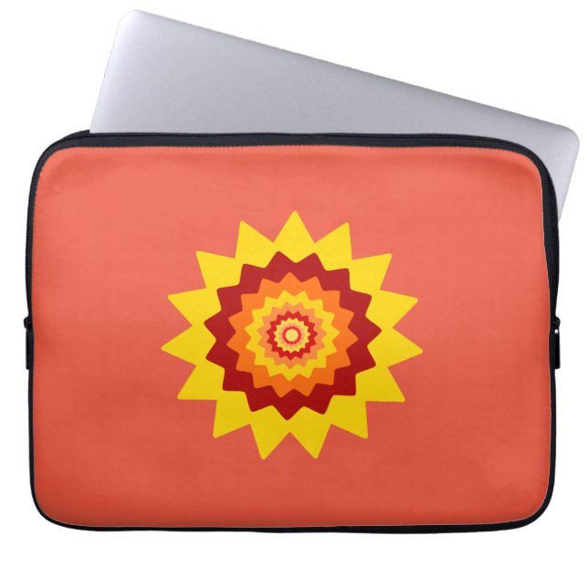 Odd Flower Laptop Sleeve 13-inch (Voorkant)