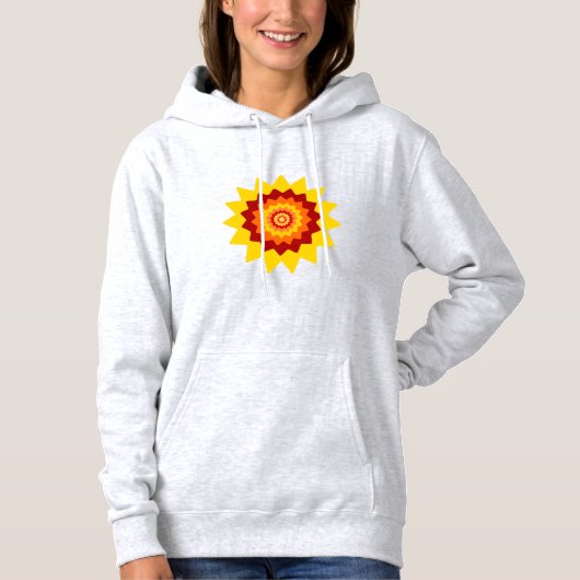 Odd Flower Vrouwen Hoodie (Voorkant)