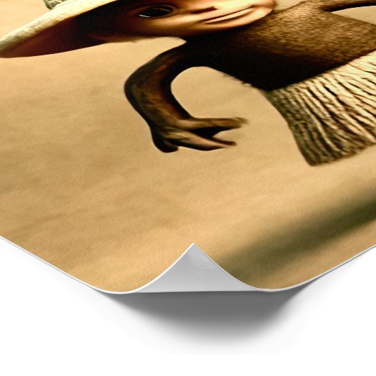 Odd Friends - Checker & Stippen Creature Family Poster (Hoek)