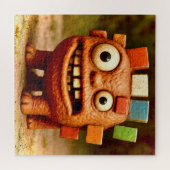 Odd Friends – Rainbow Block Monster Poster Poster Legpuzzel (Horizontaal)