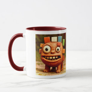 Odd Friends – Rainbow Block Monster Poster Poster Mok