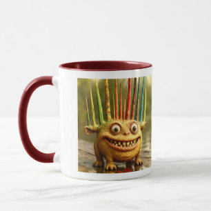 Odd Friends - Rainbow Spikes Monster Poster Mok