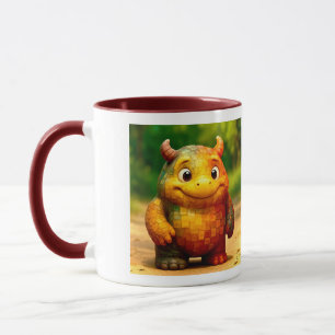 Odd Friends - Rainbow Tegel Monster Poster Mok