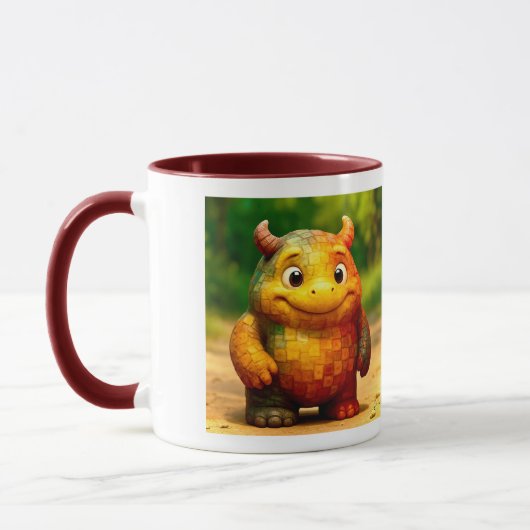 Odd Friends - Rainbow Tegel Monster Poster Mok (Links)