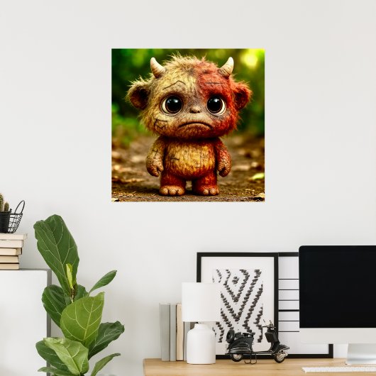 Odd Friends - Trieste Baby Demon Poster (Thuiskantoor)
