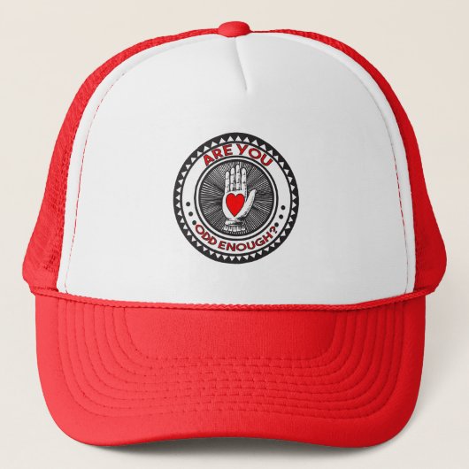 Odd genoeg Trucker Hat Pet (Voorkant)