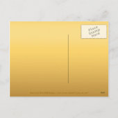 Odd Gold Ram Geit Chinees Jaar Zodiac Briefkaart (Achterkant)