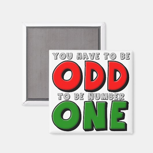 Odd is de nummer één grappige vriend Magnet (Voorkant / Achterkant)