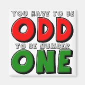 Odd is de nummer één grappige vriend Magnet (Voorkant)