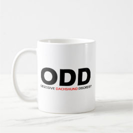 ODD - Obsessief-Dachshundaandoening Koffiemok