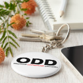 ODD - Obsessief-Dachshundaandoening Sleutelhanger (Zijkant)