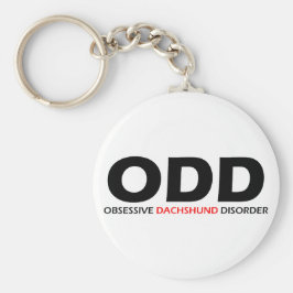ODD - Obsessief-Dachshundaandoening Sleutelhanger