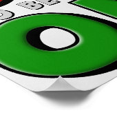 ODD om nummer één grappig Poster-teken te zijn Poster (Hoek)