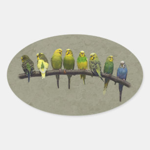 Odd One Out-Sticker Ovale Sticker