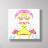 Odd Owl Canvas Afdruk (Voorkant)