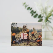 Odd Pumpkin-Briefkaart Briefkaart (Staand voorkant)