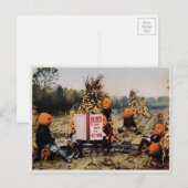 Odd Pumpkin-Briefkaart Briefkaart (Voorkant / Achterkant)
