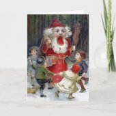  Odd Santa Notenkraker Kerst Kaart (Voorkant)