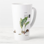 Odd Shellfish Latte Mok, White Ceramic Tall Mok (Rechterhoek)