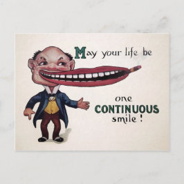 Odd Smile Victoriaans Briefkaart