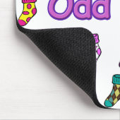 Odd Socks Mousepad White Muismat (Hoek)