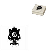 Odd squid sketch rubberstempel (Gestempeld)
