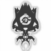 Odd squid sketch sticker (Voorkant)