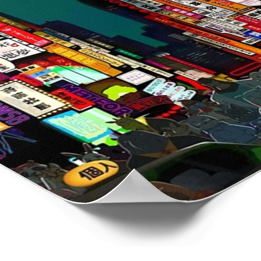 Odd Taxi Poster (Hoek)