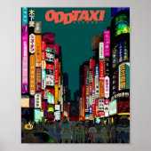 Odd Taxi Poster (Voorkant)