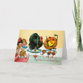  odd-Thanksgiving Feestdagen Kaart