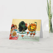  odd-Thanksgiving Feestdagen Kaart (Voorkant)