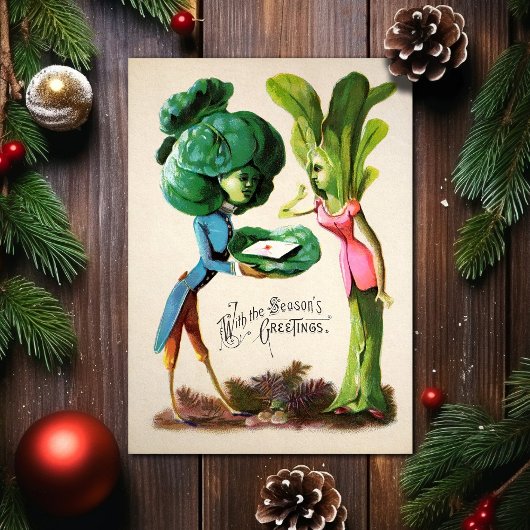 Odd Veggies Kerst Kaart