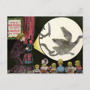 Odd Vintage Christmas Briefkaart