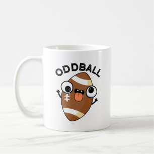 Oddball Funny Football Pun Koffiemok