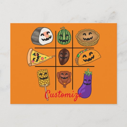 Oddball Jack o'lantern Medley Thunder_Cove Briefkaart (Voorkant)