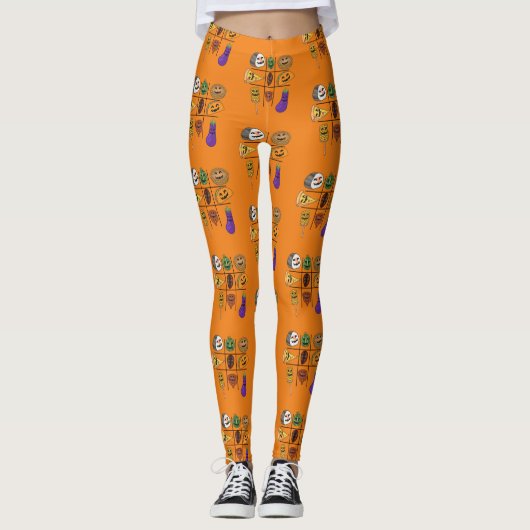 Oddball Jack o'lantern Medley Thunder_Cove Leggings (Voorkant)