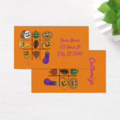 Oddball Jack o'lantern Medley Thunder_Cove Visitekaartje (Bureau)