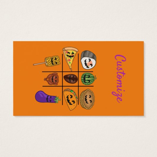 Oddball Jack o'lantern Medley Thunder_Cove Visitekaartje (Achterkant)