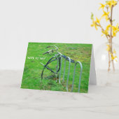 Oddball Off The Wall Verjaardag Kaart (Gele Bloem)